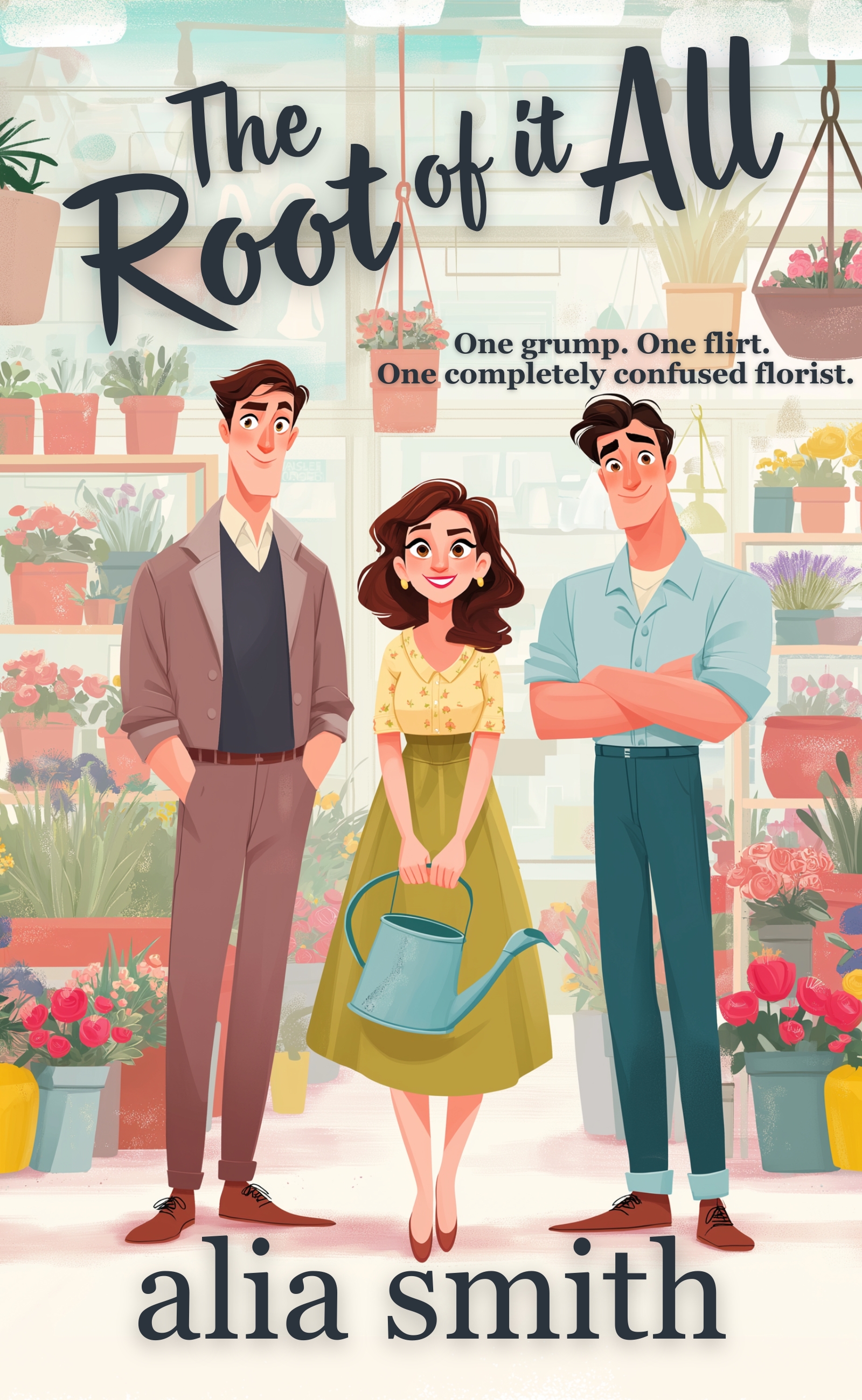 cover art for romance novel The Root of it All by Alia Smith